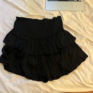 vestique ruffle mini skirt